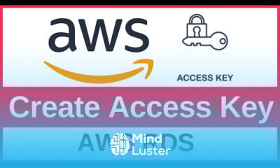 Creating access key in AWS