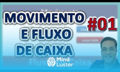 Movimento e fluxo de caixa no excel