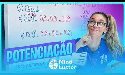 Potenciação com números naturais