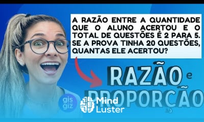 Razão e proporção em matemática