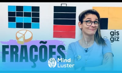 Como representar uma fração em matemática