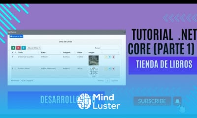 Crear app web de librería en net Core