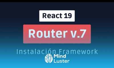React router v 7 instalación