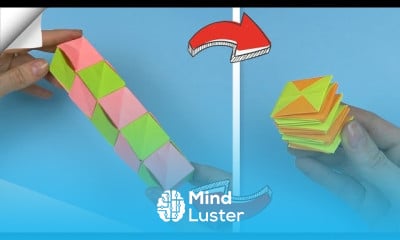 Making paper toy antistress transformer