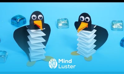 Making Origami penguin Paper