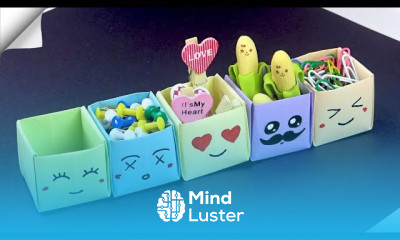 Making DIY paper box