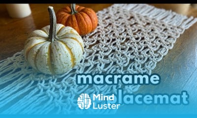Macrame Placemat design