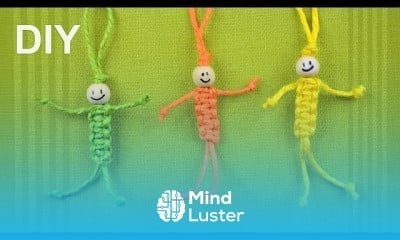 Macrame braided square knot bracelet