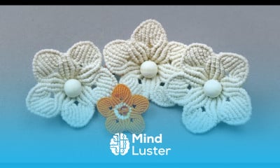 Macramé christmas design