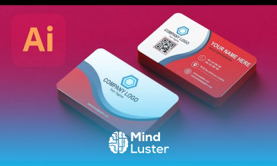 Business card design in illustrator cc