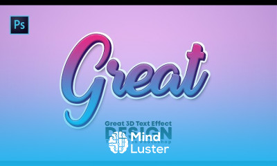 3D text effects in Photoshop for beginners