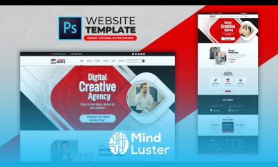 Business website templates with Photoshop
