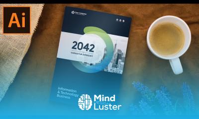 Book Cover design in illustrator for beginner