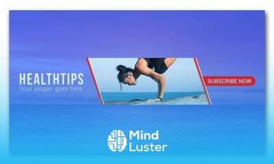 YouTube channel art in Photoshop