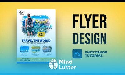 Flyer design in photoshop for beginners