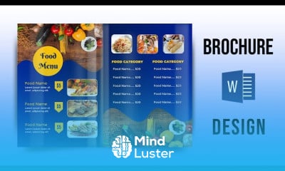 Brochure design in MS Word for beginners