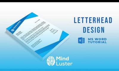 Business Letterhead Design in MS word
