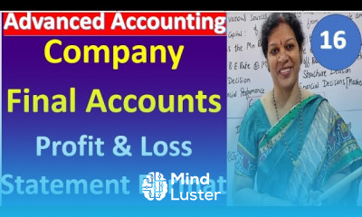 कंपनी के अंतिम खाते चरण दर चरण