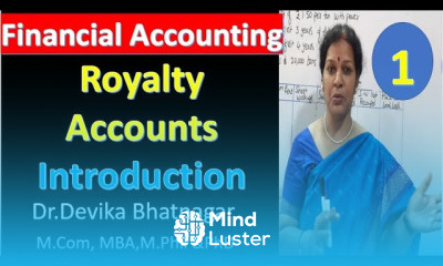 वित्तीय लेखांकन में रॉयल्टी खाते