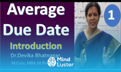 वित्तीय लेखांकन में औसत देय तिथि