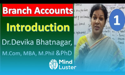 शाखा खाते चरण दर चरण