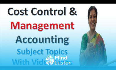 लागत नियंत्रण और प्रबंधन लेखांकन