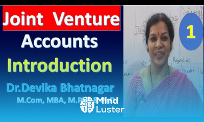 जॉइंट वेंचर अकाउंट्स चरण दर चरण