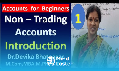 लेखांकन में आय और व्यय खाता