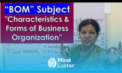 व्यवसाय संगठन और प्रबंधन के मूल सिद्धांत