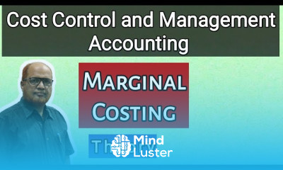 Iलागत नियंत्रण और प्रबंधन लेखांकन