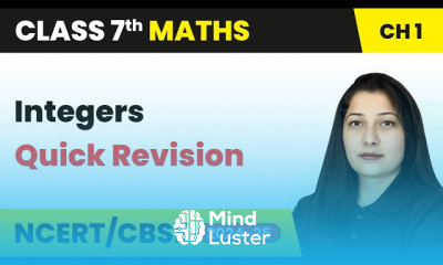 कक्षा 7 गणित CBSE पुनरावृत्ति