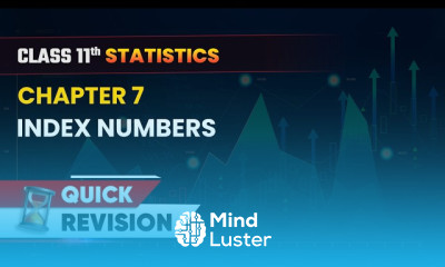 कक्षा 11 सांख्यिकी पुनरावृत्ति पाठ्यक्रम