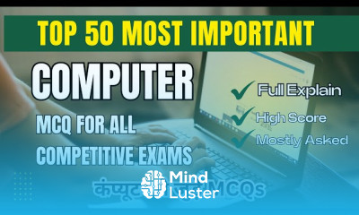 सभी प्रतियोगी परीक्षाओं के लिए कंप्यूटर MCQs