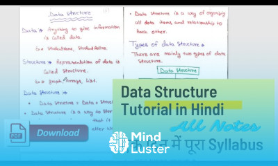 डेटा स्ट्रक्चर्स और एल्गोरिदम चरण दर चरण