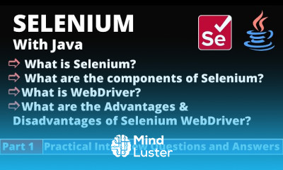 Selenium with Java interview questions