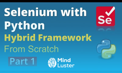 Selenium with Python Hybrid Framework Design