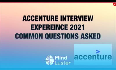 Accenture interview questions and answers