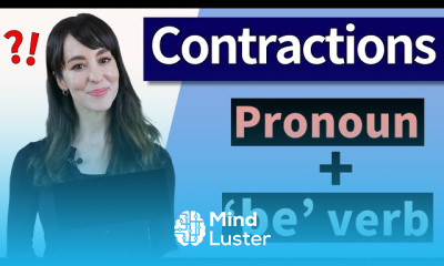 English contractions pronunciation practice