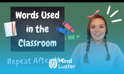 Classroom english vocabulary for students
