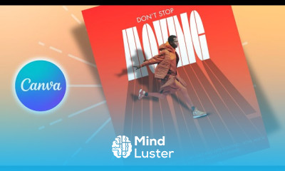 Make typography post design with canva