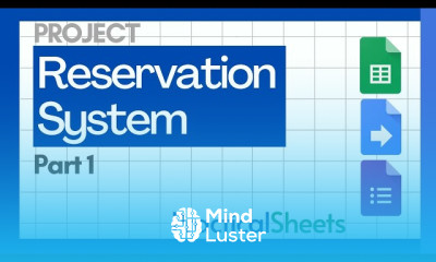 Reservation system with google sheets