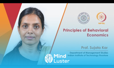 Principles of behavioral economics