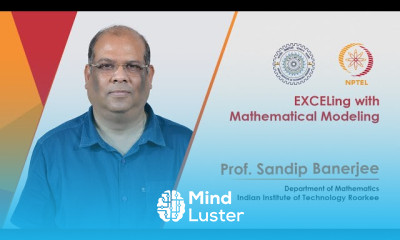 Mathematical modeling with excel
