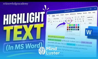 Microsoft word skills and techniques