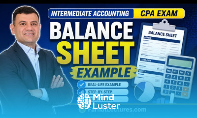 Learn balance sheet step by step