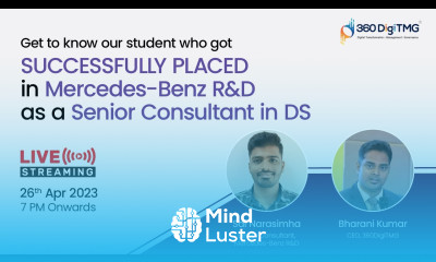 Interview with Sai Narasimha | Placed at Mercedes Benz R D | Senior Consultant in DS | 360DigiTMG