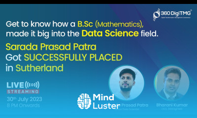 Interview with Sarada Prasad | Sutherland | Senior Data Scientist | 360DigiTMG