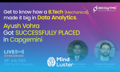 Interview with Ayush Vohra | Capgemini | Senior Software Engineer | 360DigiTMG