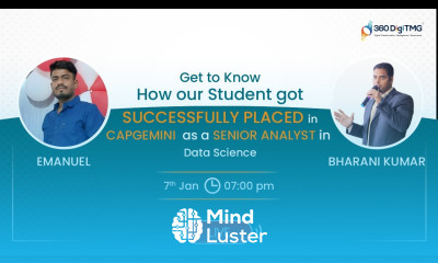 Exclusive Interview with Emanuel Placed at CAPGEMINI as a SENIOR ANALYST in Data Science