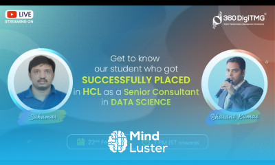Interview with Sukumar | Placed at HCL as a Senior Consultant in Data Science | 360DigiTMG